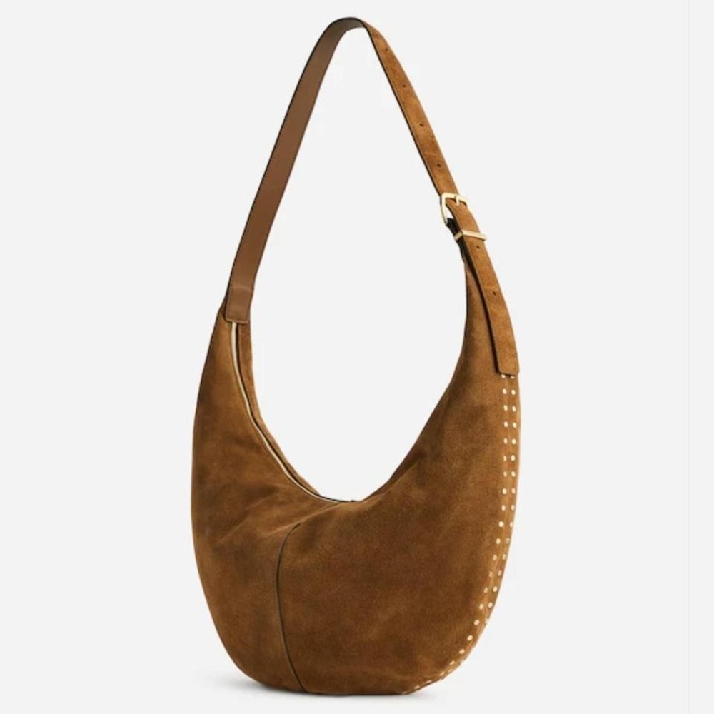 Madewell The Essential Curve Shoulder Bag - Aged Cognac